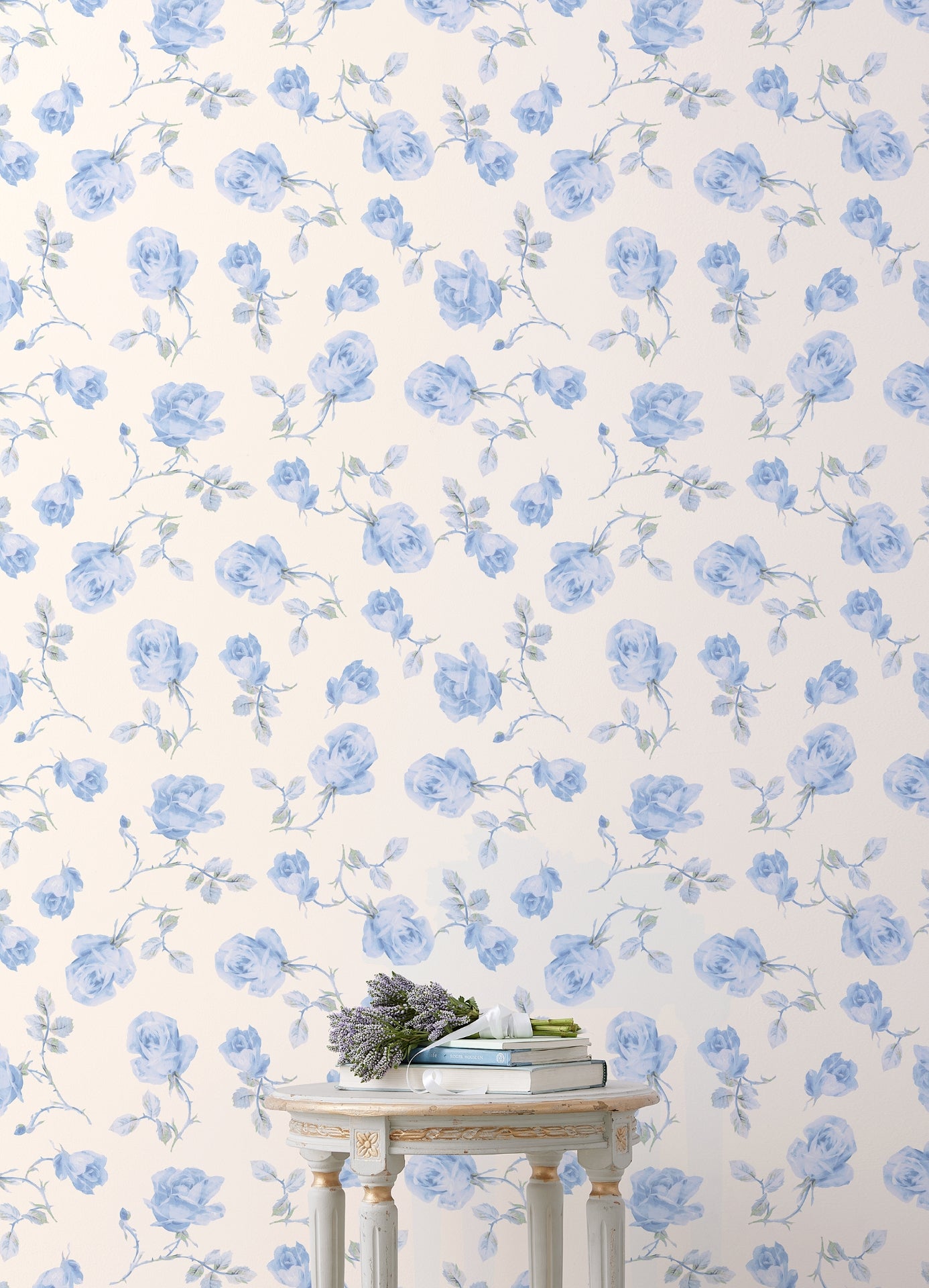ribbon-rosa-french-blue-loose-roses-wallpaper-york-wallcoverings-ast6085