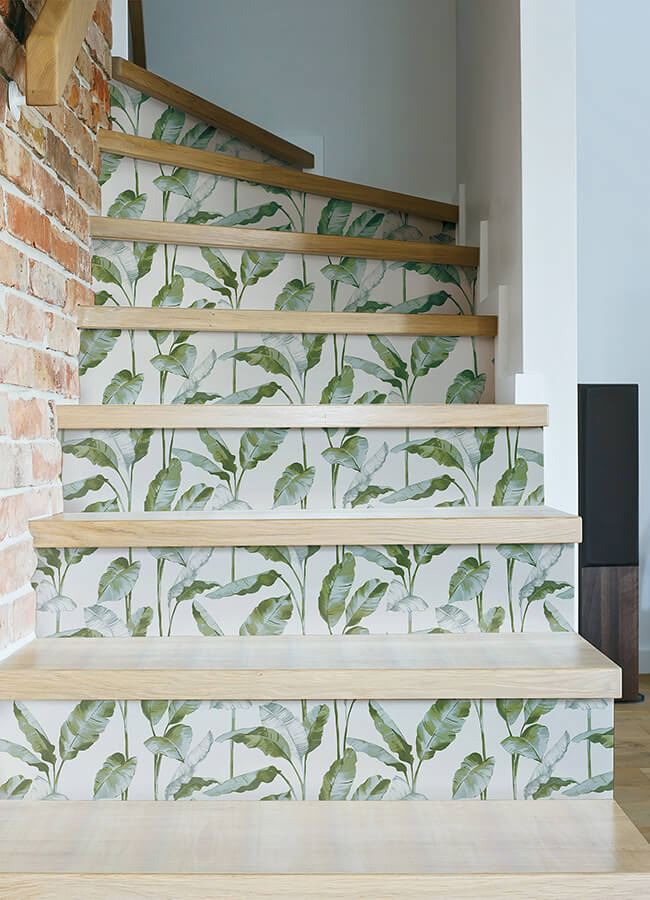 green-banana-leaf-peel-and-stick-wallpaper-york-wallcoverings-nus4903 - York Wallcoverings Wallpaper