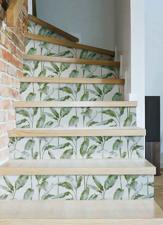 Green Banana Leaf Peel and Stick Wallpaper - York Wallcoverings - NUS4903 - York Wallcoverings Wallpaper