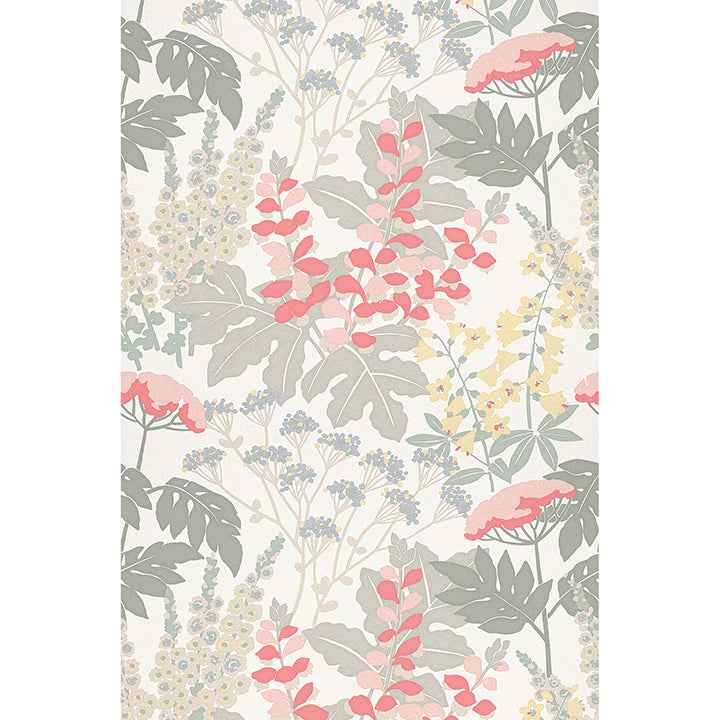 Pink Paradise Pink Dove Grey Wall Mural - York Wallcoverings - ASTM5048