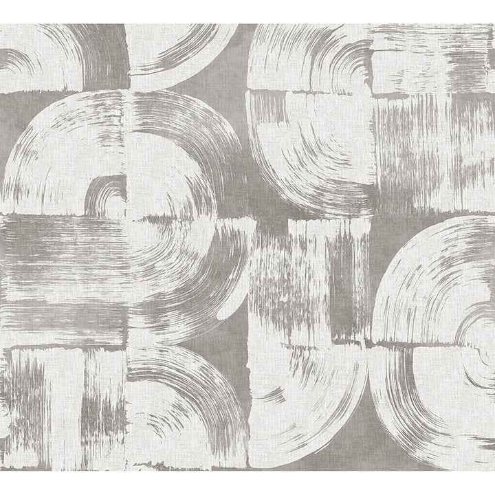 Brushstrokes Dove Grey Wall Mural - York Wallcoverings - ASTM5051 - York Wallcoverings Wallpaper