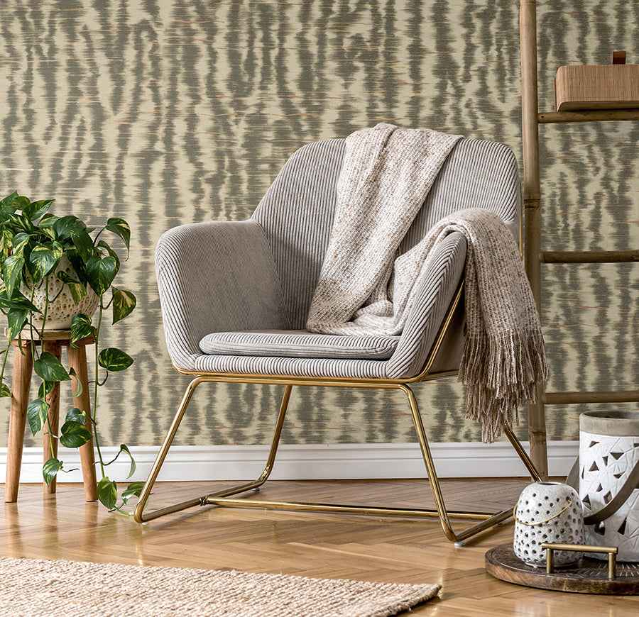 Hartmann Brown Stripe Texture Wallpaper - York Wallcoverings - PK333443 - York Wallcoverings Wallpaper