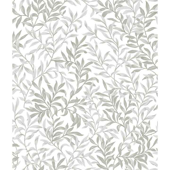 Sea Salt Grey Terrace Vines Peel and Stick Wallpaper - York Wallcoverings - NUS6099