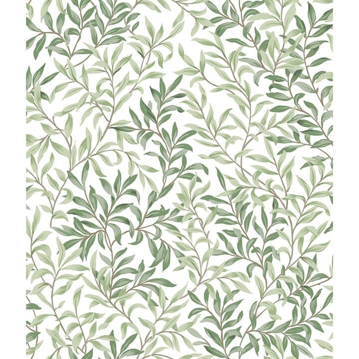 herb-green-terrace-vines-peel-and-stick-wallpaper-york-wallcoverings-nus6101 - York Wallcoverings Wallpaper
