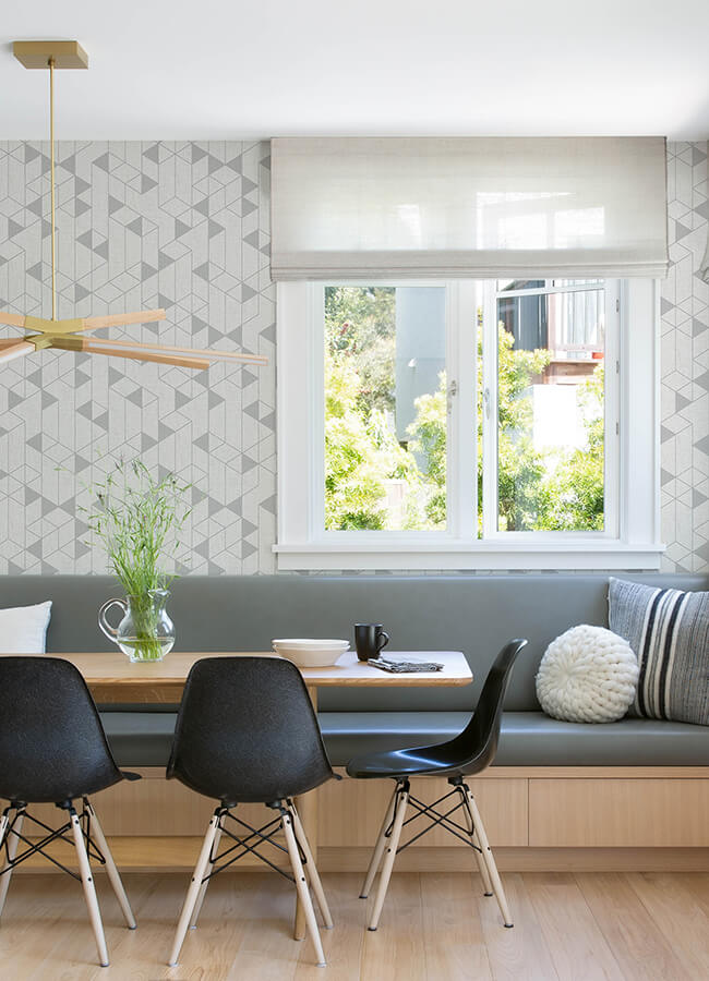 fairbank-silver-linen-geometric-wallpaper-york-wallcoverings-4034-26771 - York Wallpaper Wallpaper