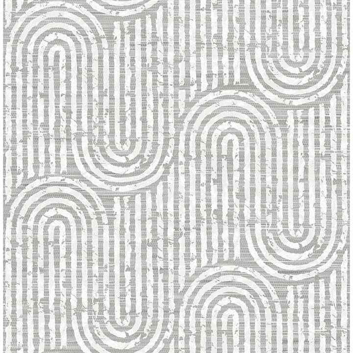 trippet-grey-zen-waves-wallpaper-york-wallcoverings-4034-26785 - York Wallcoverings Wallpaper