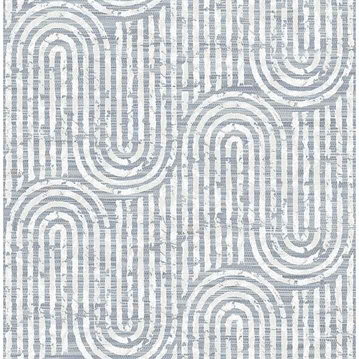 trippet-blue-zen-waves-wallpaper-york-wallcoverings-4034-26788 - York Wallcoverings Wallpaper