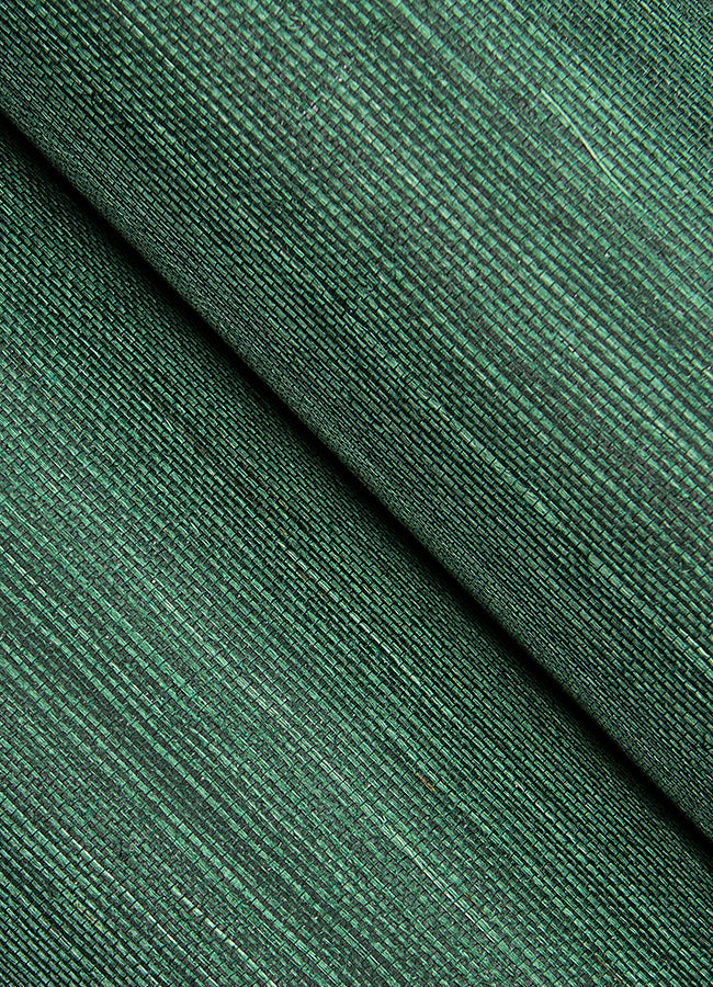colcord-dark-green-sisal-grasscloth-wallpaper-york-wallcoverings-4034-72105 - York Wallpaper Wallpaper