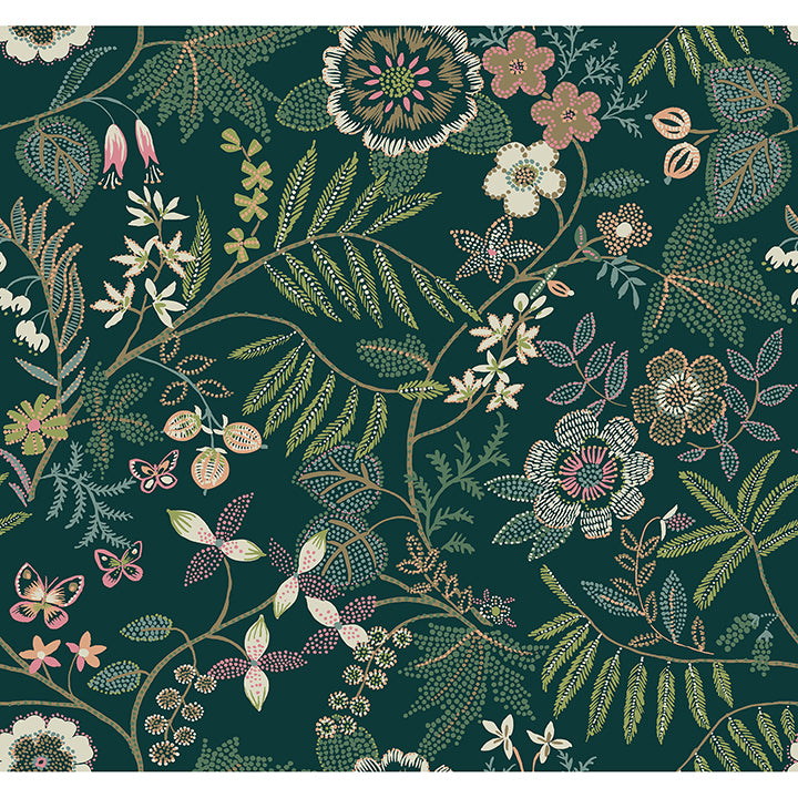 marilyn-green-floral-trail-wallpaper-by-scott-living-york-wallcoverings