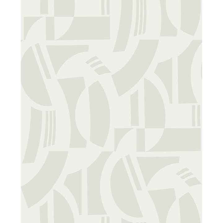 carter-cream-geometric-flock-wallpaper-york-wallcoverings-4034-87384 - York Wallcoverings Wallpaper