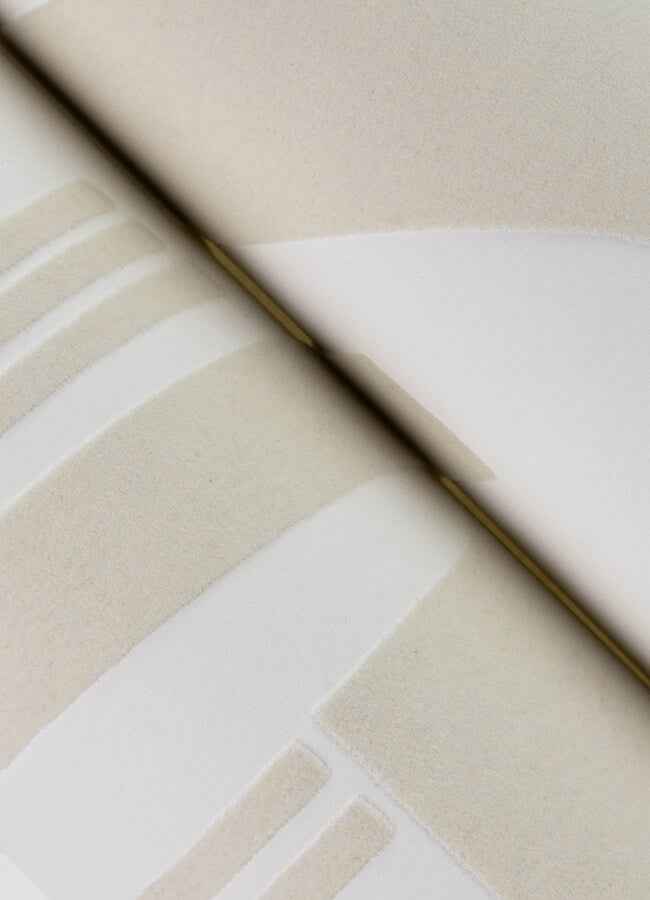 carter-cream-geometric-flock-wallpaper-york-wallcoverings-4034-87384 - York Wallcoverings Wallpaper