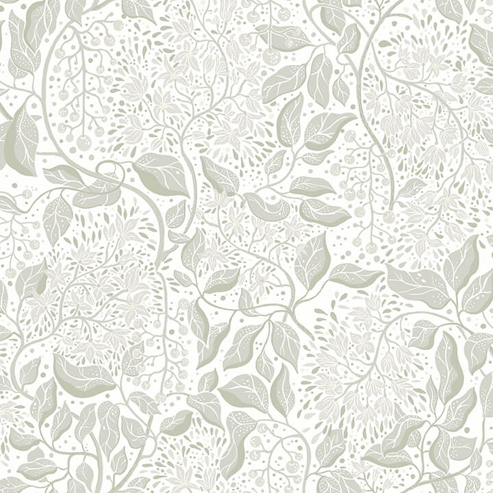 turi-sage-twining-vines-wallpaper-york-wallcoverings-4143-22020 - York Wallcoverings Papel pintado