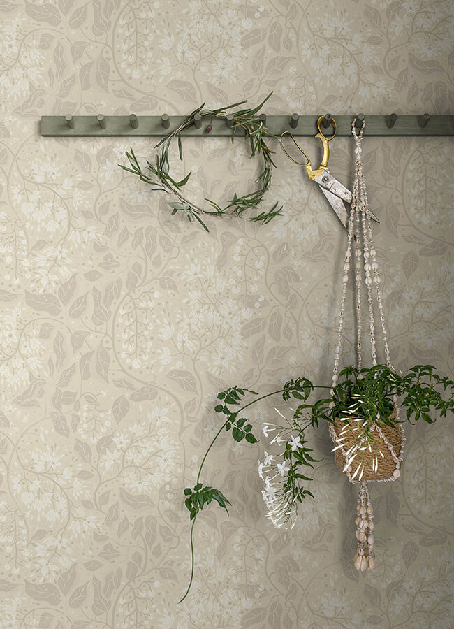 turi-wheat-twining-vines-wallpaper-york-wallcoverings-4143-22022 - York Wallcoverings Papel pintado