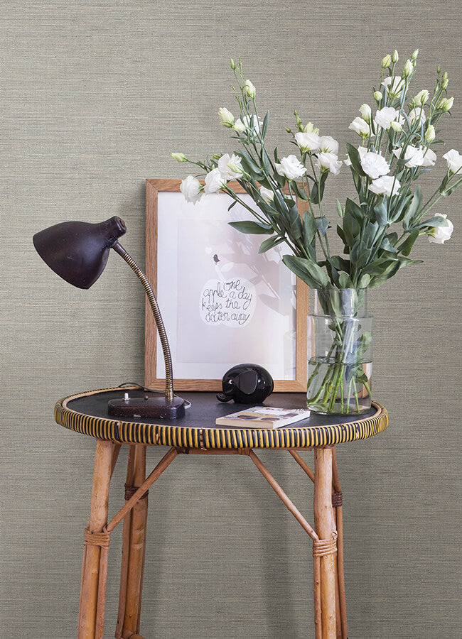 agave-stone-faux-grasscloth-wallpaper-york-wallcoverings-4143-24279 - York Wallcoverings Wallpaper