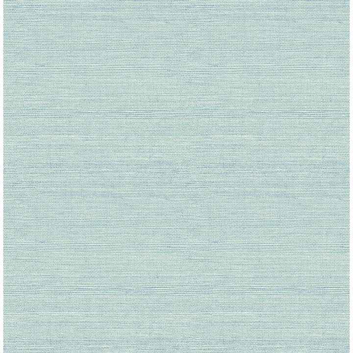 Agave Aqua Faux Grasscloth Wallpaper - York Wallcoverings - 4143-24282