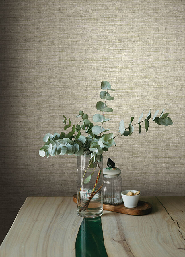 exhale-light-yellow-texture-wallpaper-york-wallcoverings-4143-26463 - York Wallcoverings Wallpaper