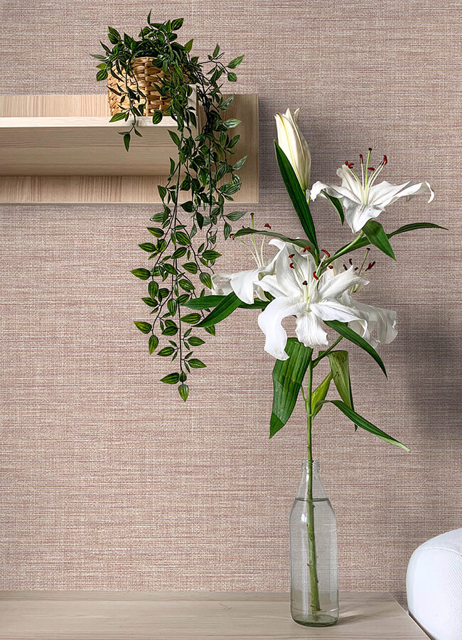 exhale-blush-texture-wallpaper-york-wallcoverings-4143-26464 - York Wallcoverings Wallpaper