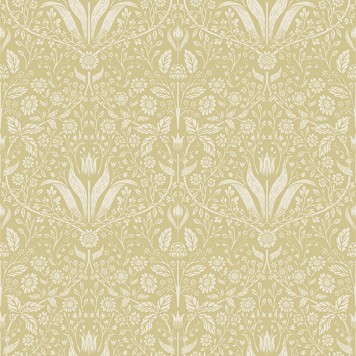 mara-yellow-tulip-ogee-wallpaper-york-wallcoverings-4143-34038