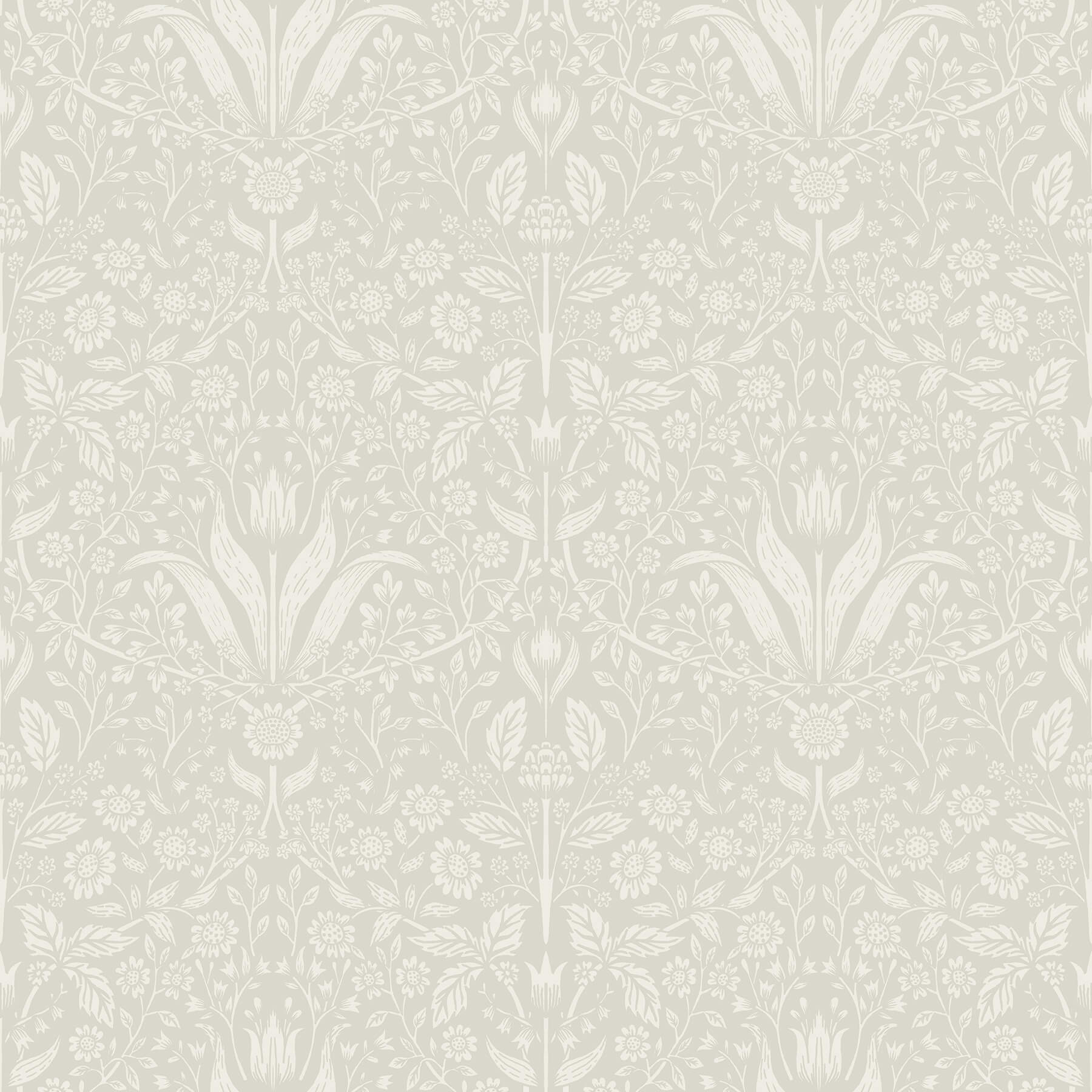 mara-beige-tulip-ogee-wallpaper-york-wallcoverings-4143-34039 - York Wallcoverings Wallpaper