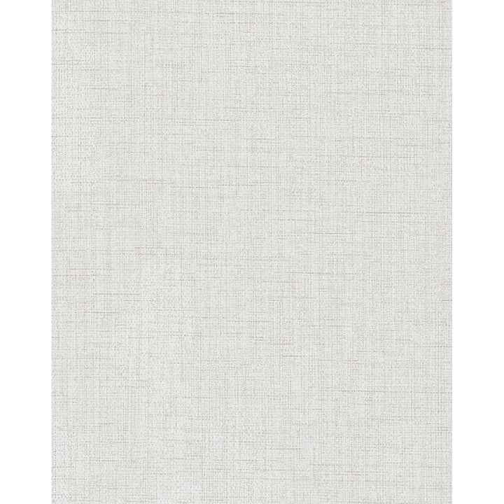 Broadwick White Faux Linen Wallpaper - York Wallcoverings - 4140-3722