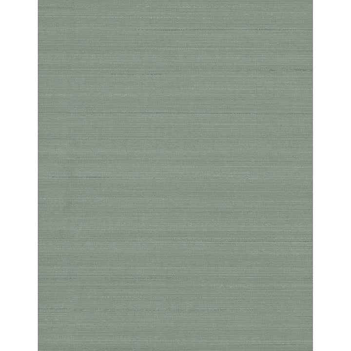 Luxe Silk Sea Green Texture Stripe Wallpaper - York Wallcoverings - 4140-3732