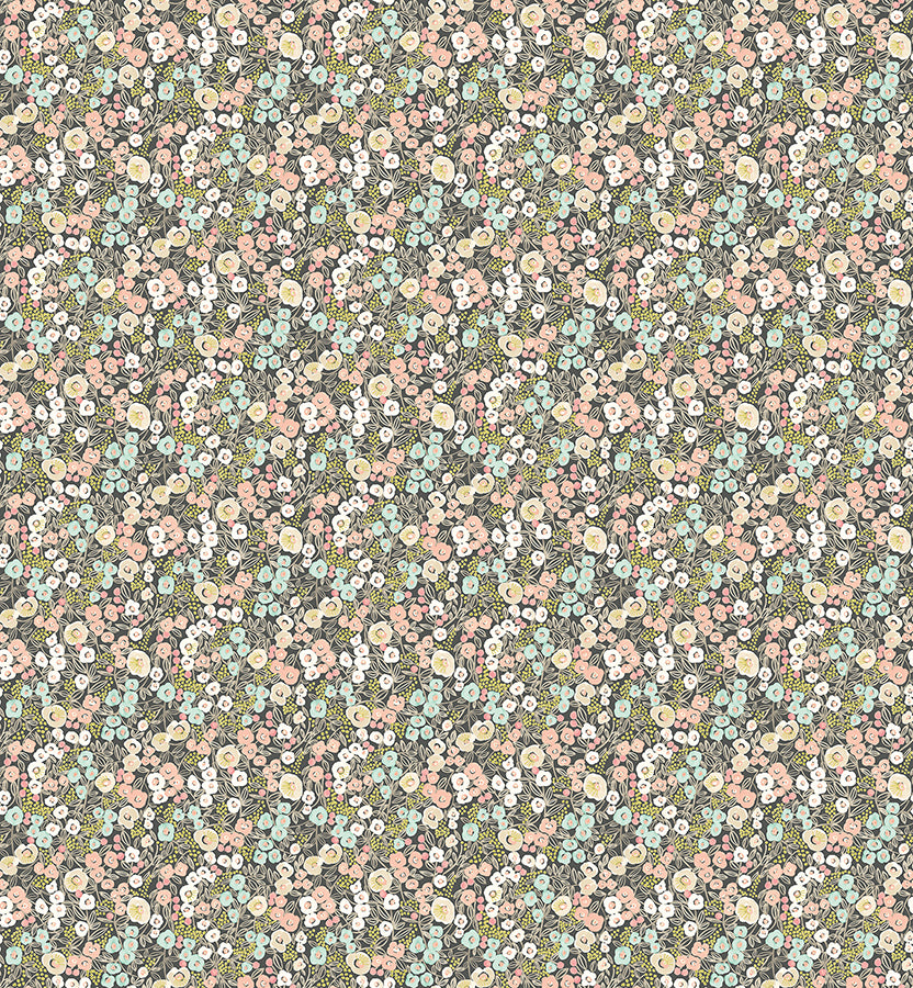 flora-peach-garden-wallpaper-york-wallcoverings-ghs50121w - York Wallcoverings Wallpaper