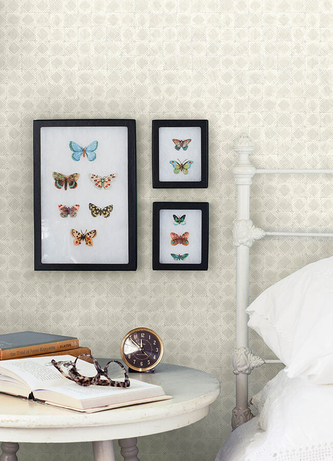 button-block-light-grey-geometric-wallpaper-york-wallcoverings-3125-72309 - York Wallcoverings Papel pintado