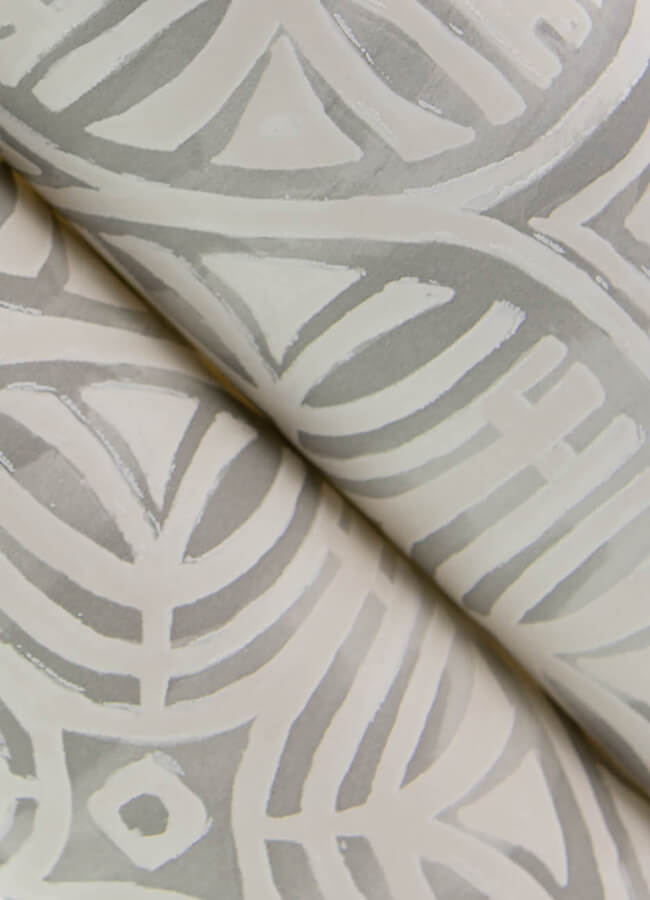 sandee-grey-medallion-wallpaper-york-wallcoverings-3125-72313 - York Wallcoverings Papel pintado