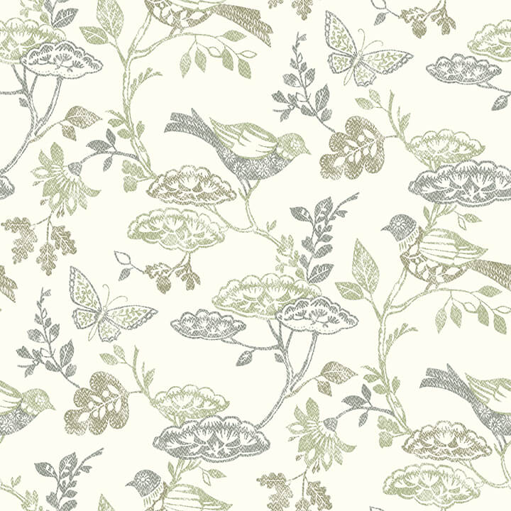 malmo-green-trail-wallpaper-york-wallcoverings-3125-72315 - York Wallcoverings Papel pintado