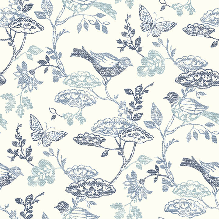 malmo-blue-trail-wallpaper-york-wallcoverings-3125-72316 - York Wallcoverings Papel pintado
