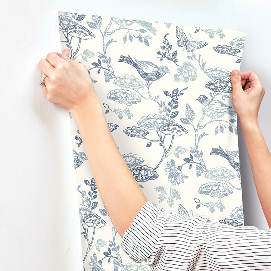 malmo-blue-trail-wallpaper-york-wallcoverings-3125-72316 - York Wallcoverings Papel pintado
