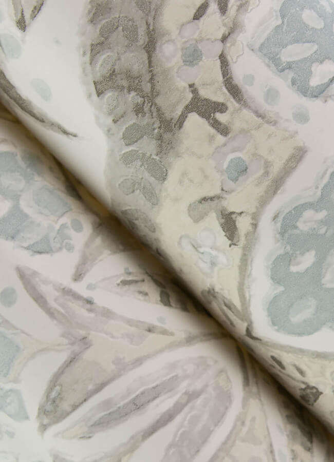 mimir-grey-quilted-damask-wallpaper-york-wallcoverings-3125-72340 - York Wallcoverings Papel pintado