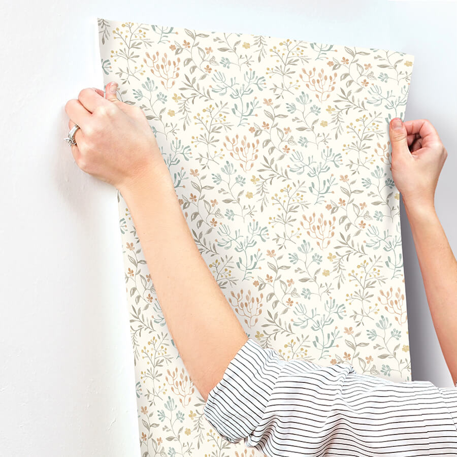 tarragon-pastel-dainty-meadow-wallpaper-york-wallcoverings-3125-72353 - York Wallcoverings Papel pintado