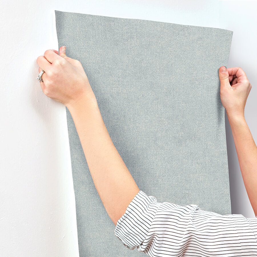 homespun-denim-textured-wallpaper-york-wallcoverings-3125-72357 - York Wallcoverings Papel pintado