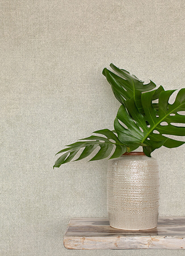 homespun-grey-textured-wallpaper-york-wallcoverings-3125-72360 - York Wallcoverings Papel pintado