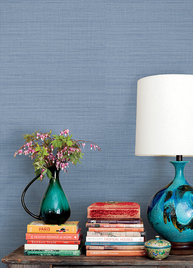 spinnaker-denim-netting-wallpaper-york-wallcoverings-3125-72367 - York Wallcoverings Papel pintado