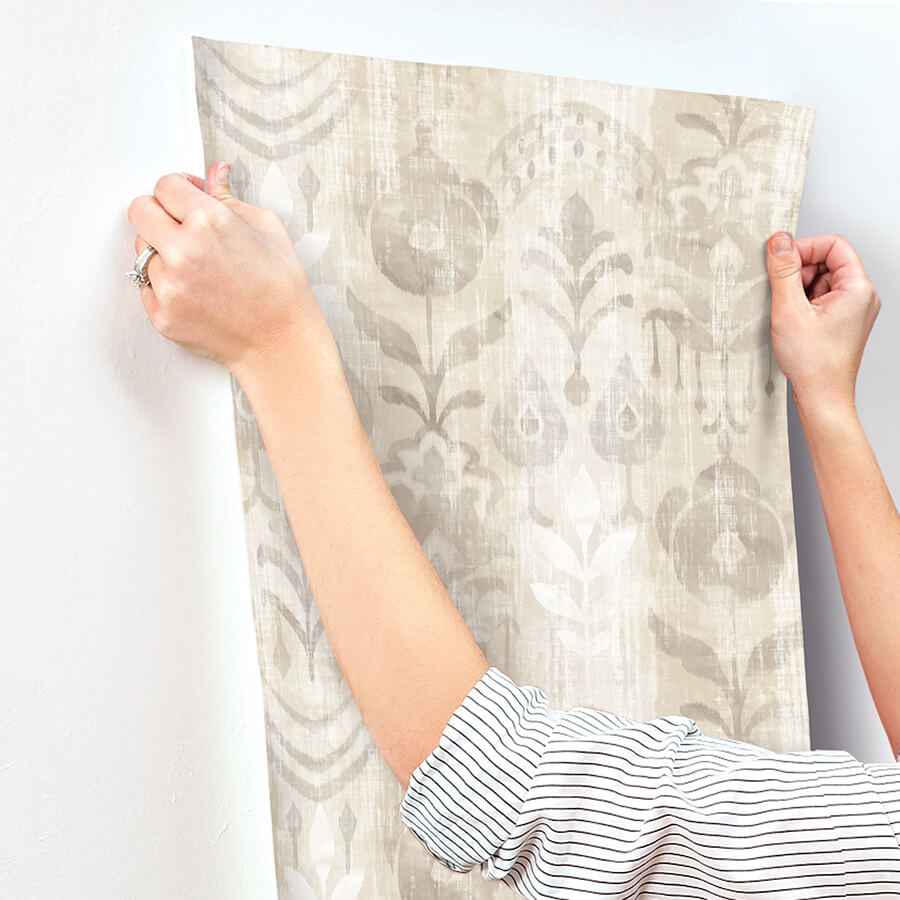 pavord-neutral-floral-shibori-wallpaper-york-wallcoverings-4122-27015 - York Wallcoverings Wallpaper