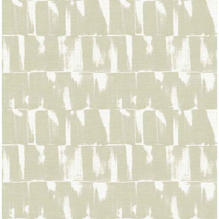 Bancroft Sage Artistic Stripe Wallpaper - York Wallcoverings - 4122-27023 - York Wallcoverings Wallpaper