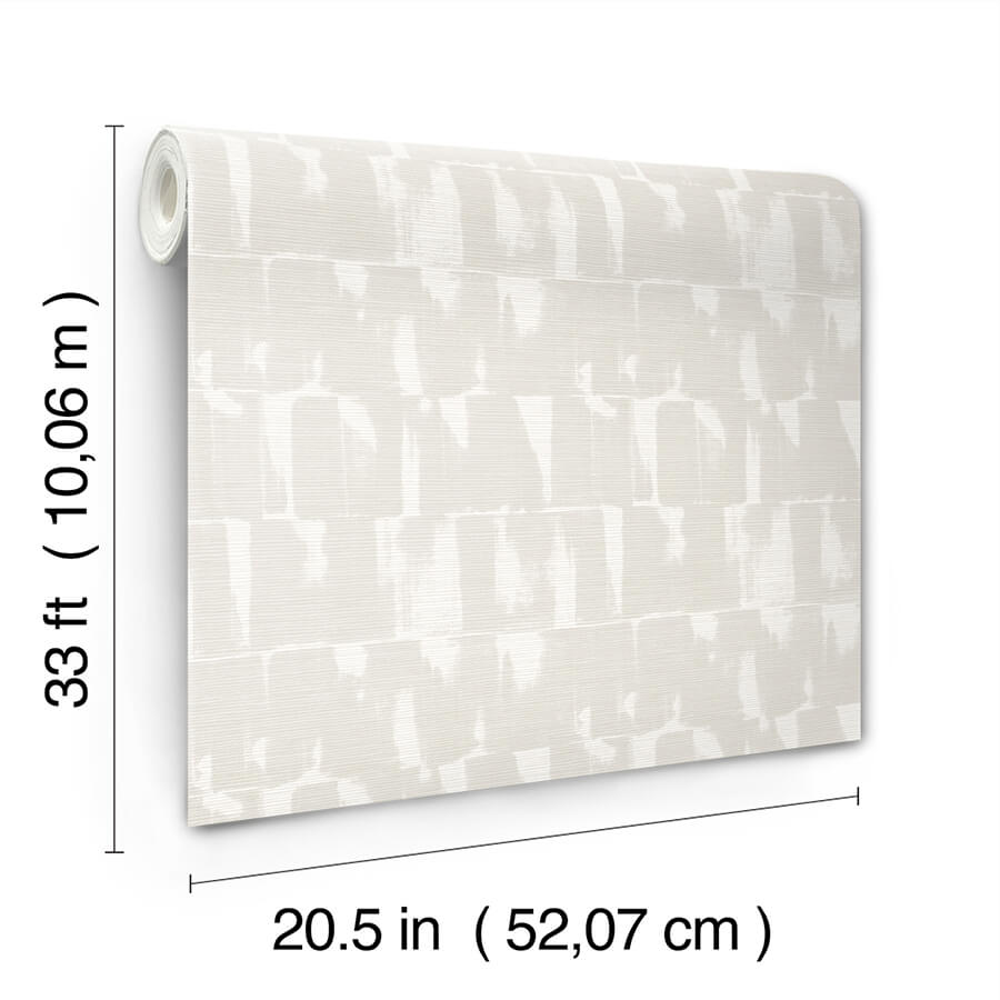 bancroft-dove-artistic-stripe-wallpaper-york-wallcoverings-4122-27024 - York Wallcoverings Wallpaper
