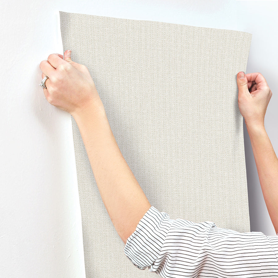 lawndale-stone-textured-pinstripe-wallpaper-york-wallcoverings-4122-27026 - York Wallcoverings Wallpaper