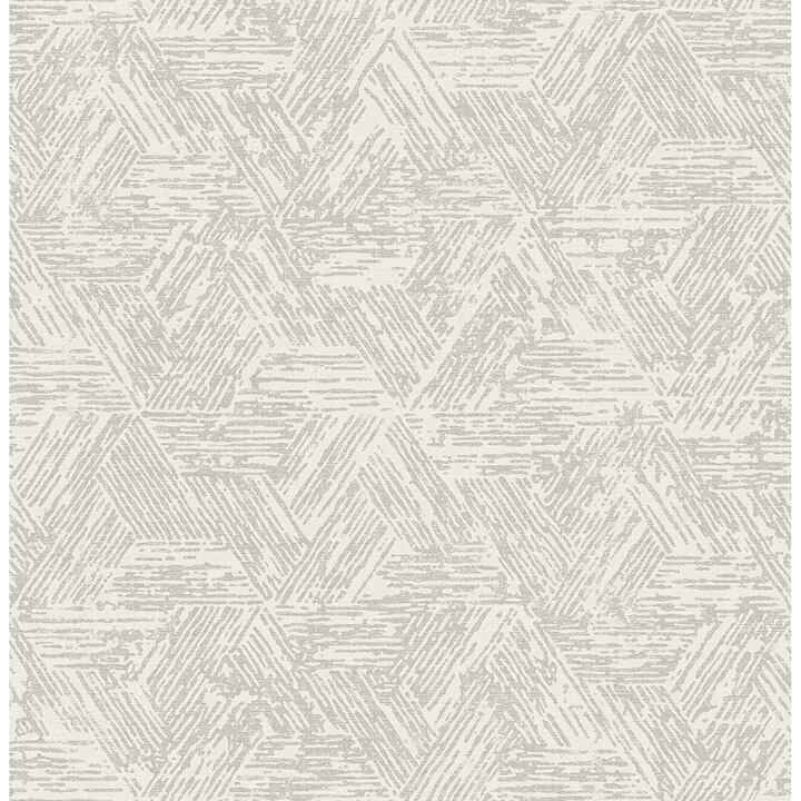 retreat-grey-quilted-geometric-wallpaper-york-wallcoverings-4122-27034 - York Wallcoverings Wallpaper