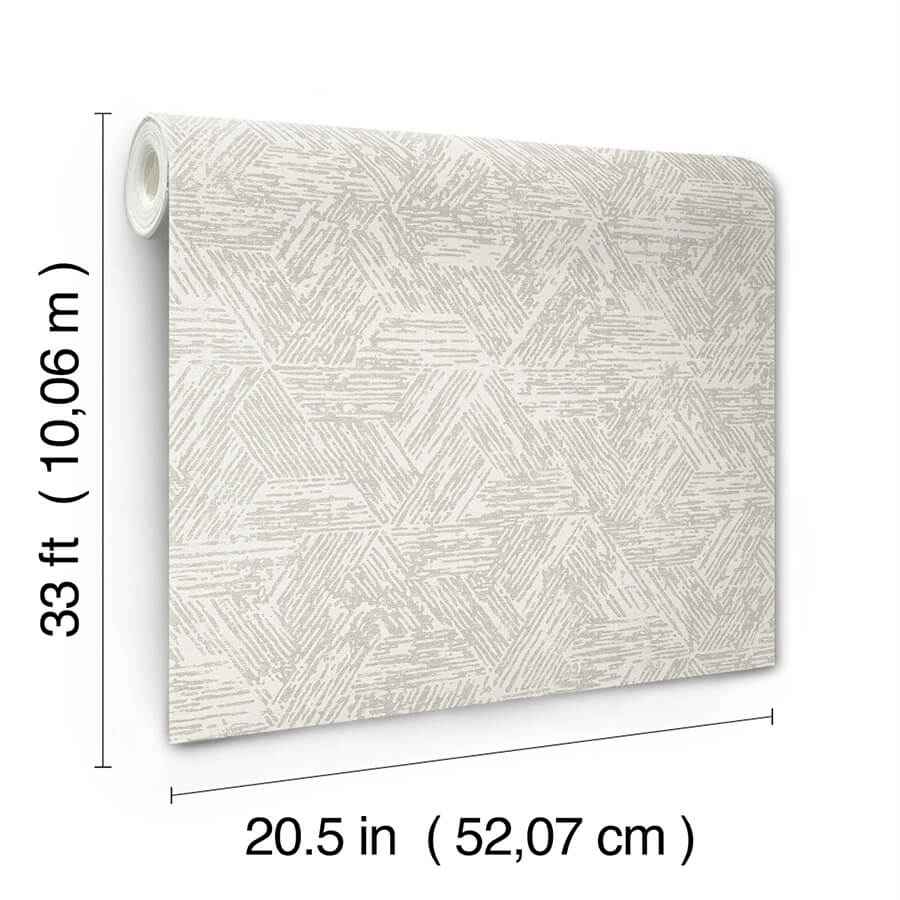 retreat-grey-quilted-geometric-wallpaper-york-wallcoverings-4122-27034 - York Wallcoverings Wallpaper