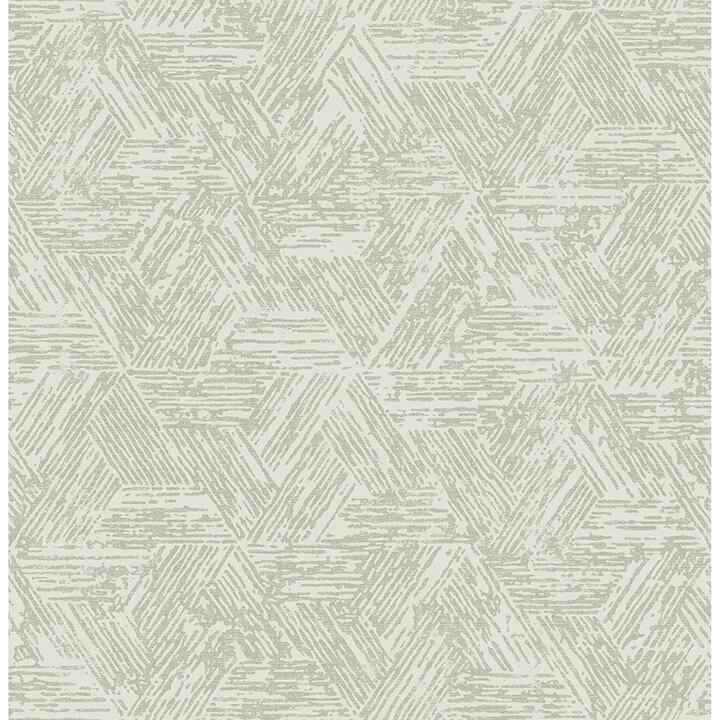 Retreat Sea Green Quilted Geometric Wallpaper - York Wallcoverings - 4122-27035 - York Wallcoverings Wallpaper