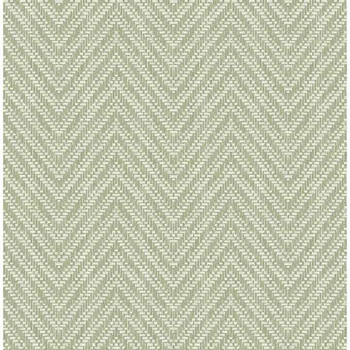 Glynn Green Chevron Wallpaper - York Wallcoverings - 4122-27043 - York Wallcoverings Wallpaper