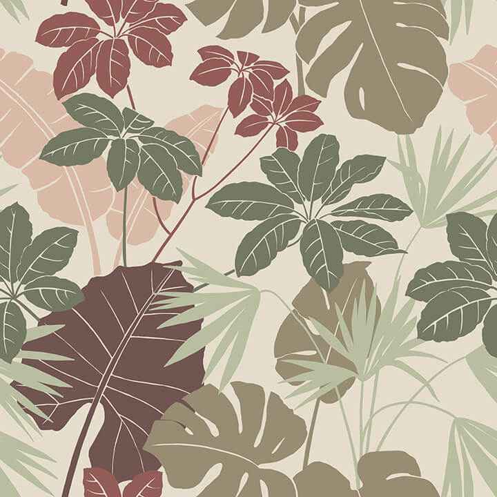 medellin-neutral-rainforest-floor-wallpaper-york-wallcoverings-4122-72408 - York Wallcoverings Wallpaper