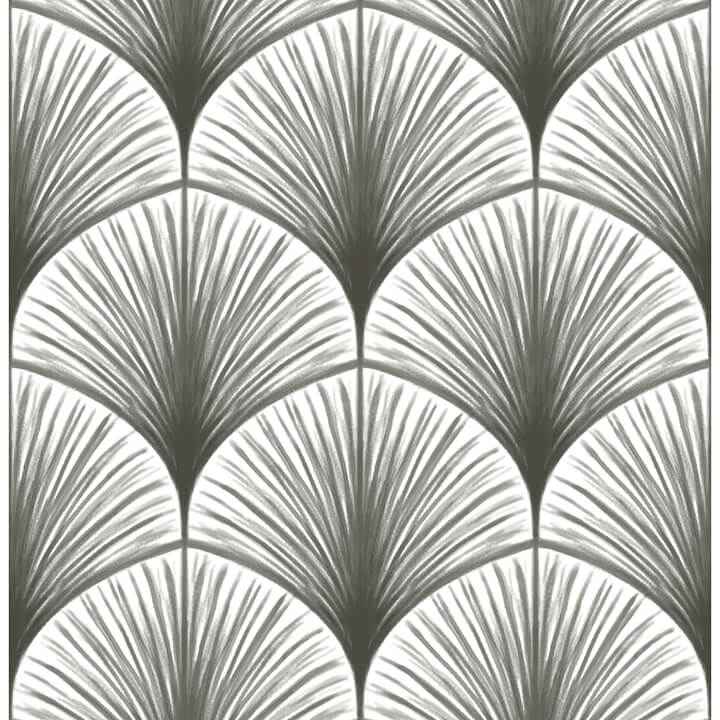 Grey Amari Peel and Stick Wallpaper - York Wallcoverings - NUS4985 - York Wallcoverings Wallpaper