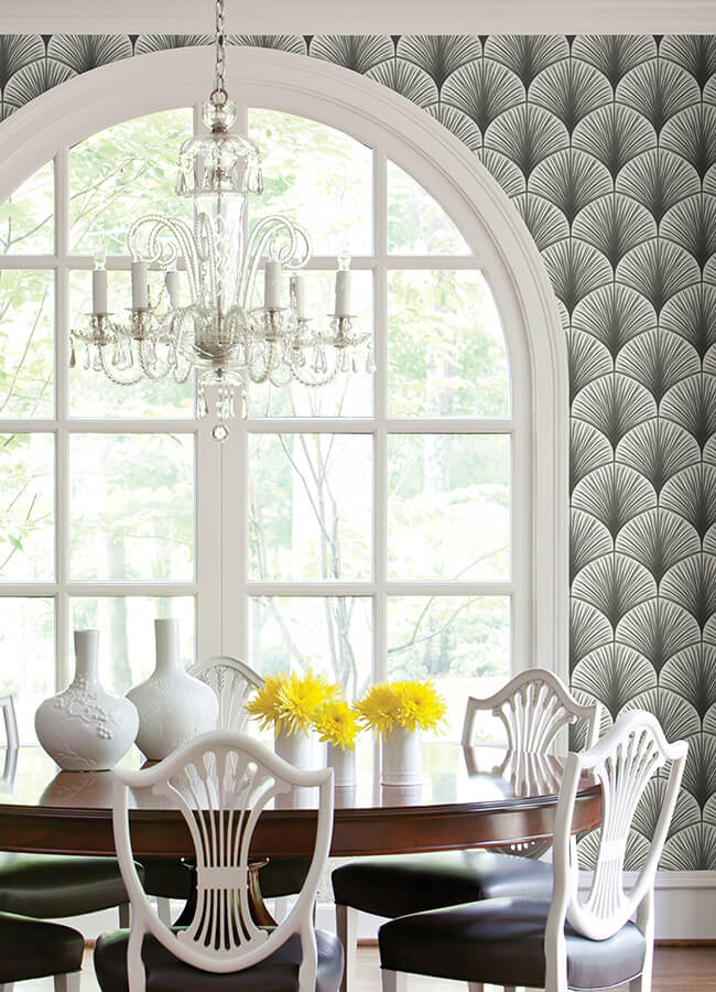 grey-amari-peel-and-stick-wallpaper-york-wallcoverings-nus4985 - York Wallcoverings Wallpaper
