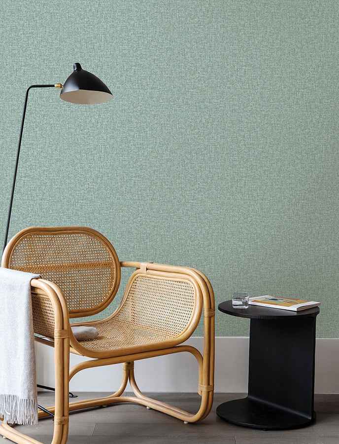 larimore-light-blue-faux-fabric-wallpaper-york-wallcoverings-4144-9115 - York Wallcoverings Wallpaper