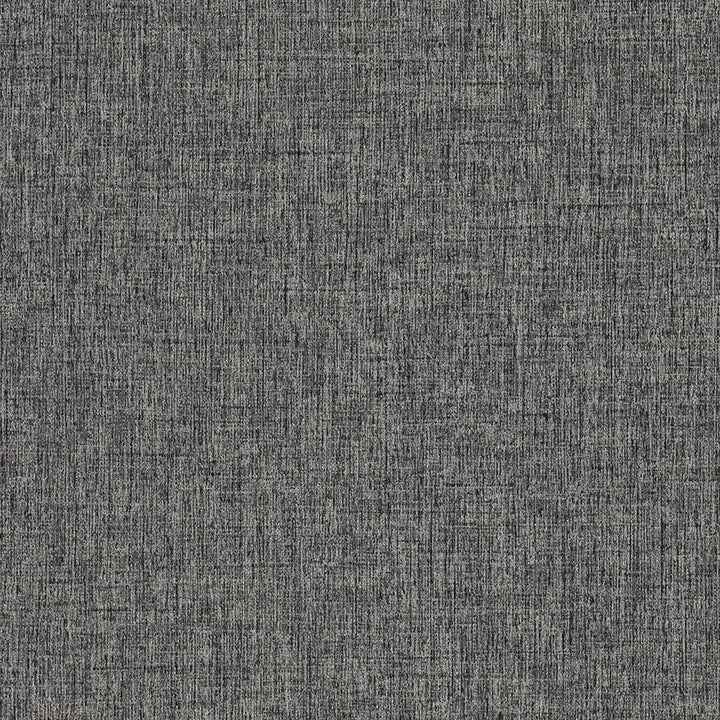 larimore-charcoal-faux-fabric-wallpaper-york-wallcoverings-4144-9117 - York Wallcoverings Wallpaper