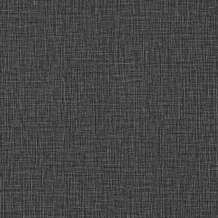 eagen-black-linen-weave-wallpaper-york-wallcoverings-4144-9172 - York Wallcoverings Wallpaper